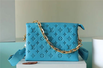 LV Coussin PM Monogram Blue For Womtlm, Womtlm’s Bags, Shoulder And Crossbody Bags 10.2in/26cm LV 