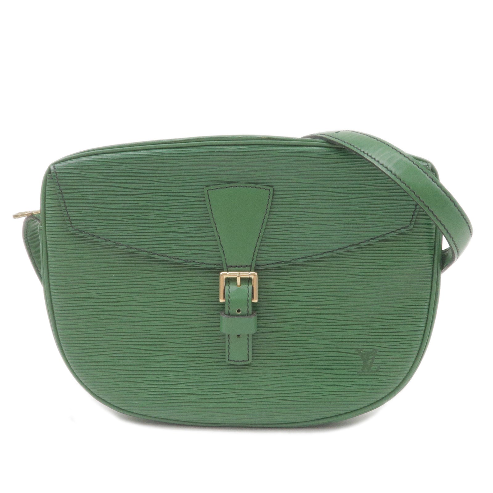 Louis Vuitton Epi Jeune Fille Shoulder Bag Borneo Green M52154