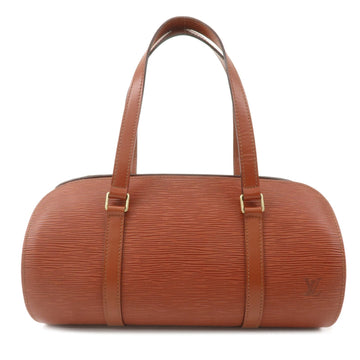 Louis Vuitton Epi Soufflot Shoulder Bag Kenya Brown M52223
