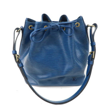 Louis Vuitton Epi Petit Noe Shoulder Bag Toledo Blue M44105