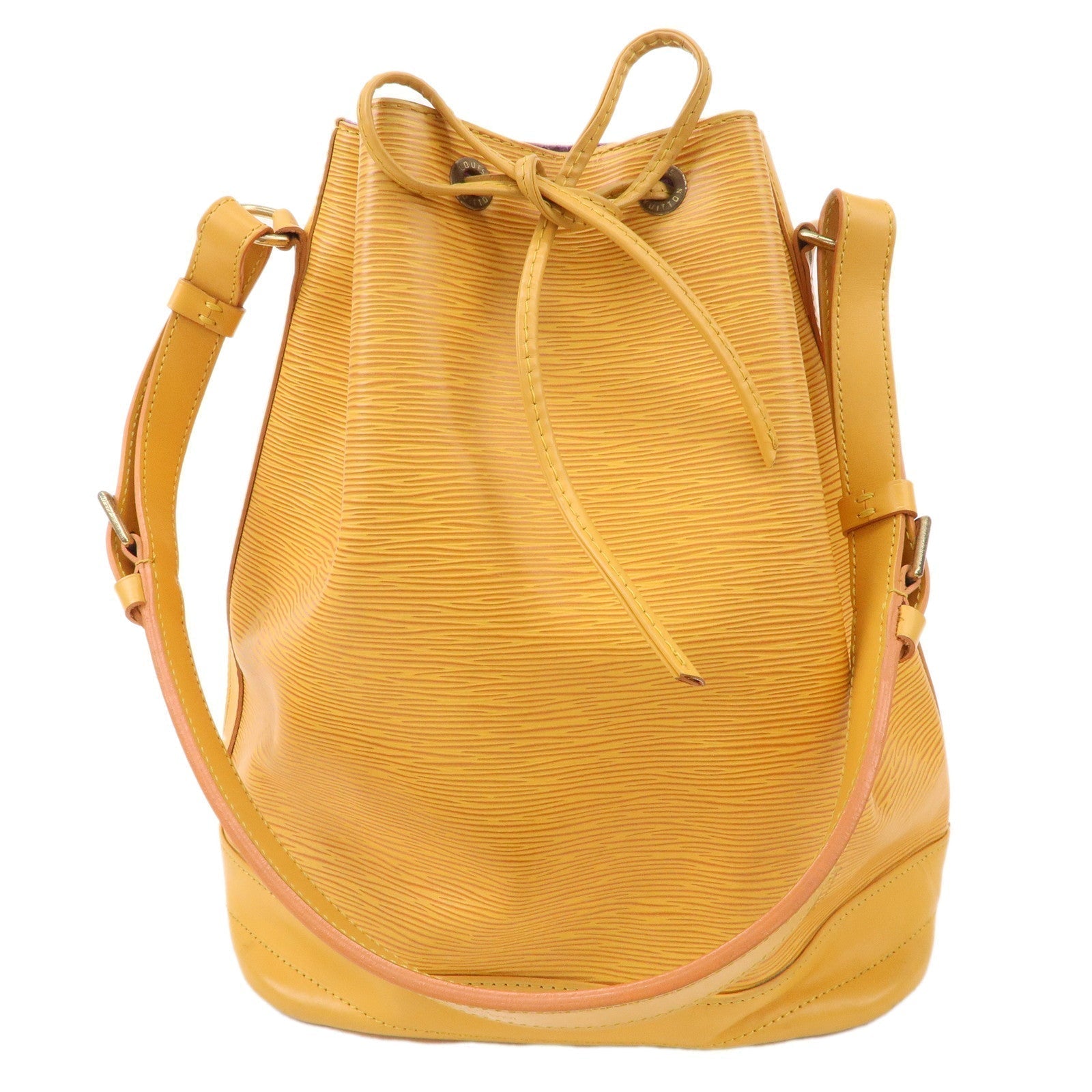 Louis Vuitton Epi Leather Noe Shoulder Bag Tassili Yellow M44009