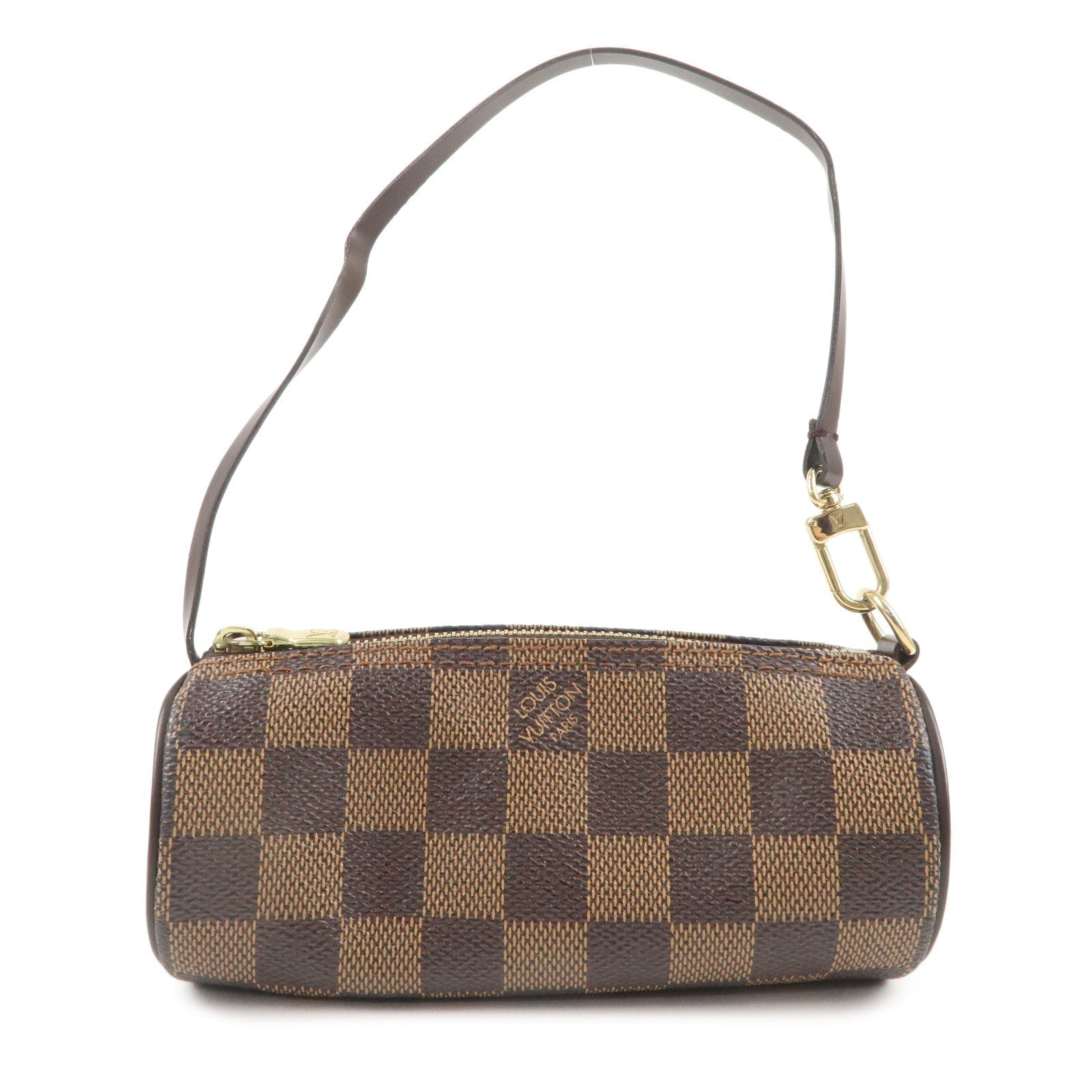 Louis Vuitton Damier Mini Pouch for Papillon Bag Brown