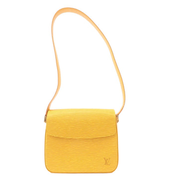 Louis Vuitton Epi Buci Shoulder Bag Tassili Yellow M52209