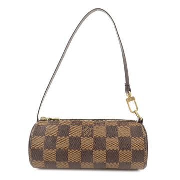 Louis Vuitton Damier Mini Pouch for Papillon Bag Brown