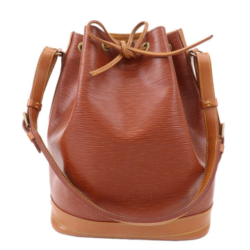 Louis Vuitton Epi Noe Bi-Color Shoulder Bag Kenya Brown M44028