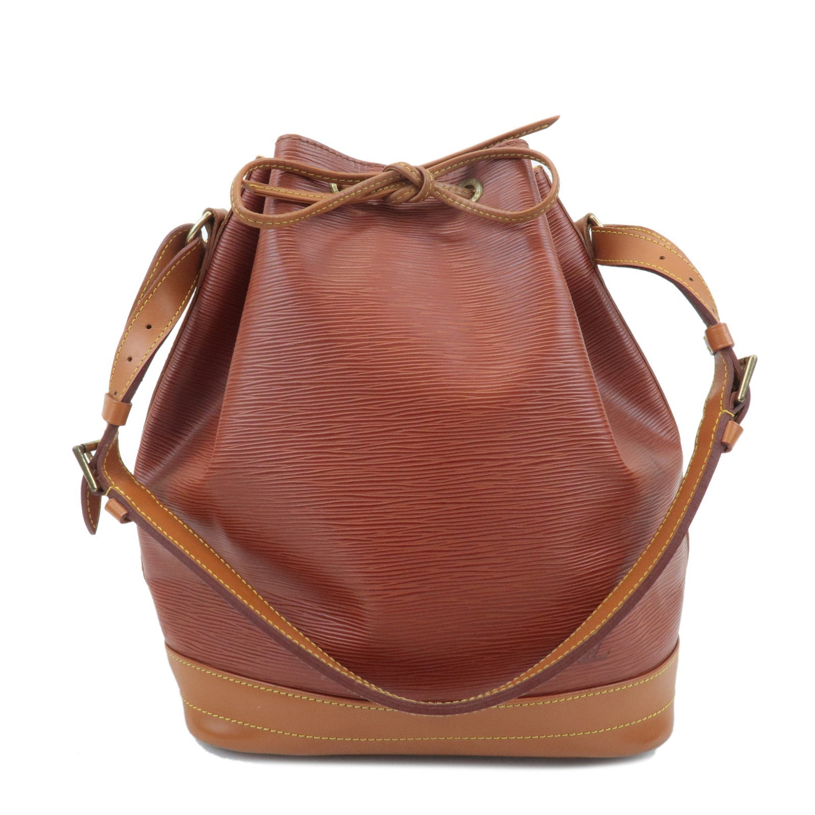 Louis Vuitton Epi Noe Shoulder Bag Kenya Brown M44003