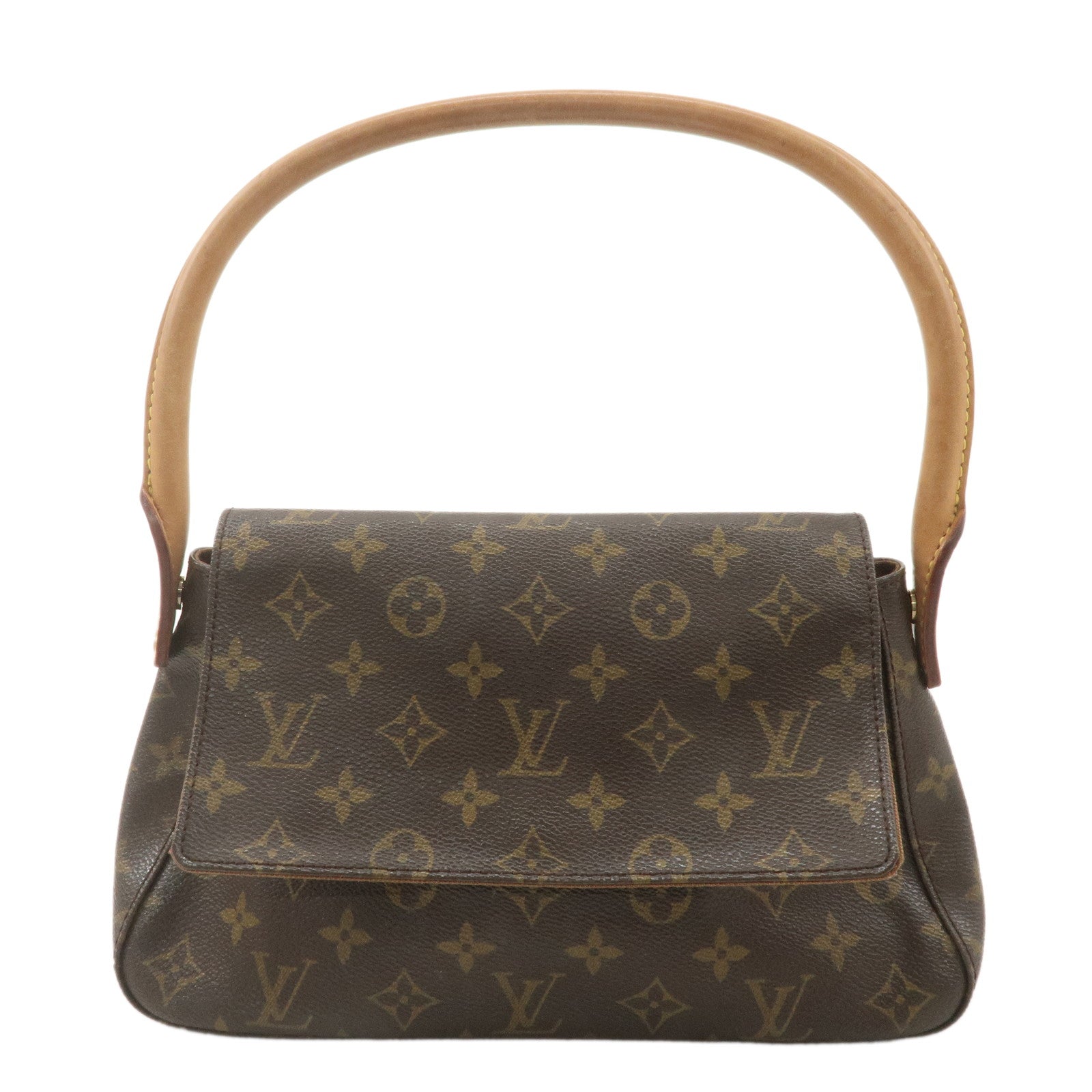 Louis Vuitton Monogram Mini Looping Shoulder Bag Hand Bag M51147