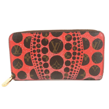 Louis Vuitton Monogram Yayoi Kusama Pumpkin Dots Zippy Wallet