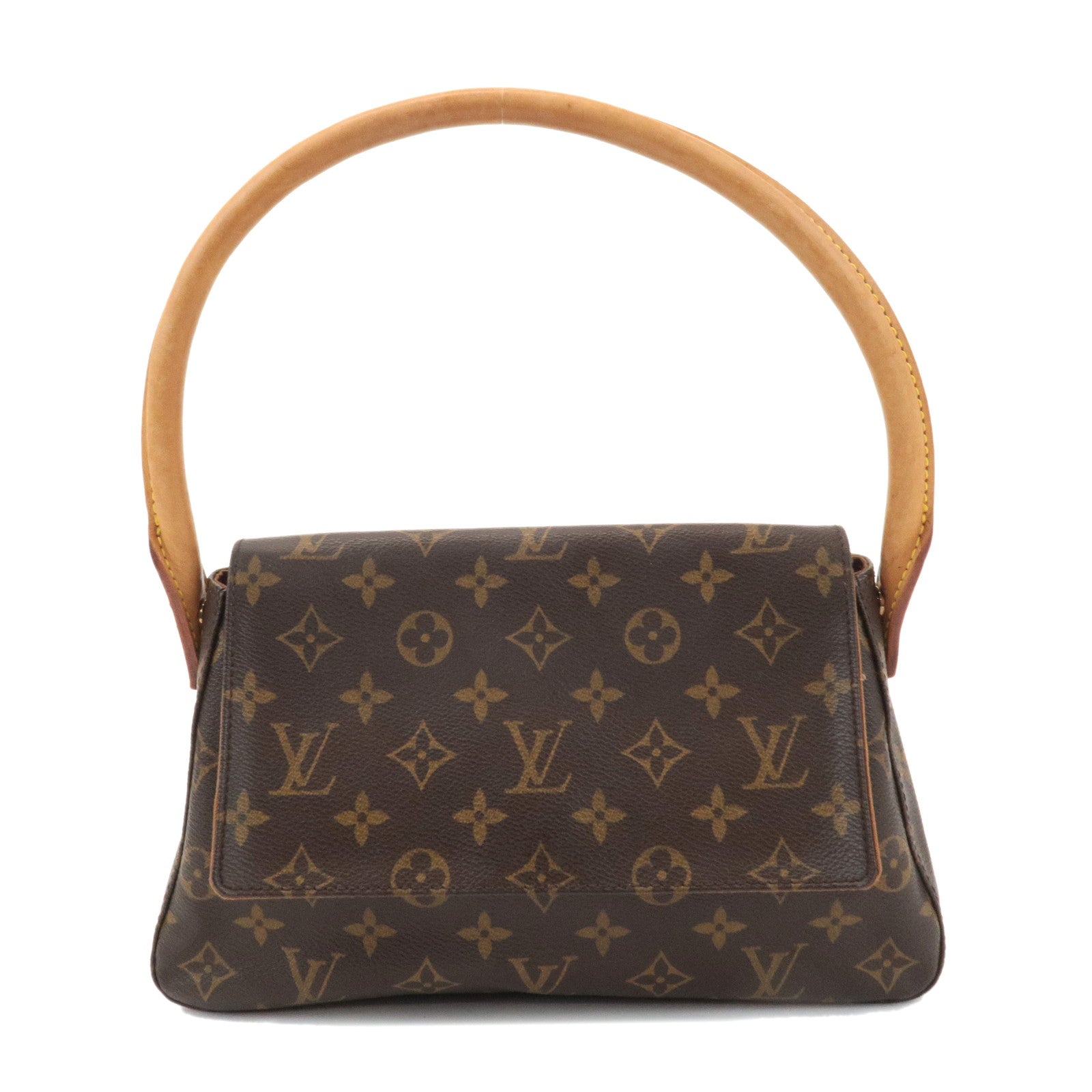Louis Vuitton Monogram Mini Looping Shoulder Bag Brown M51147