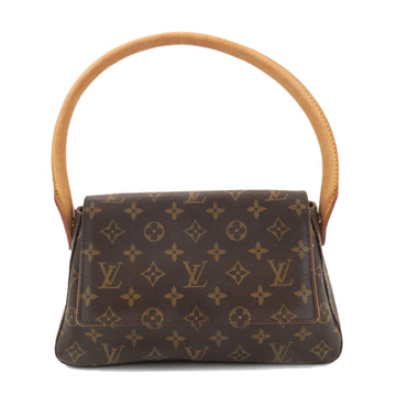 Louis Vuitton Monogram Mini Looping Shoulder Bag Brown M51147