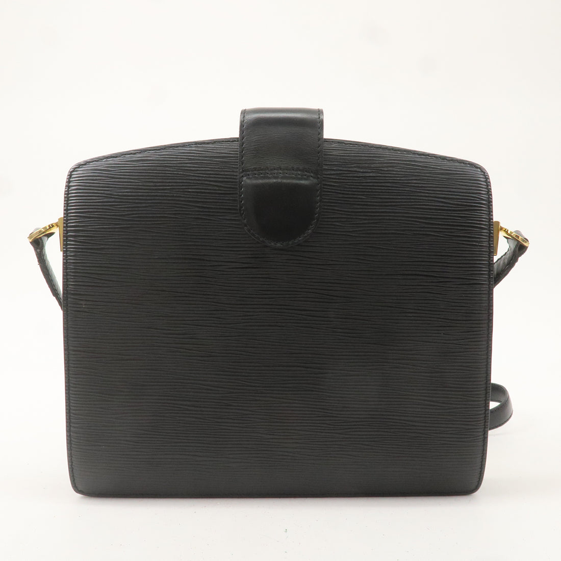 Louis Vuitton Epi Capucines Shoulder Bag Noir Black M52342