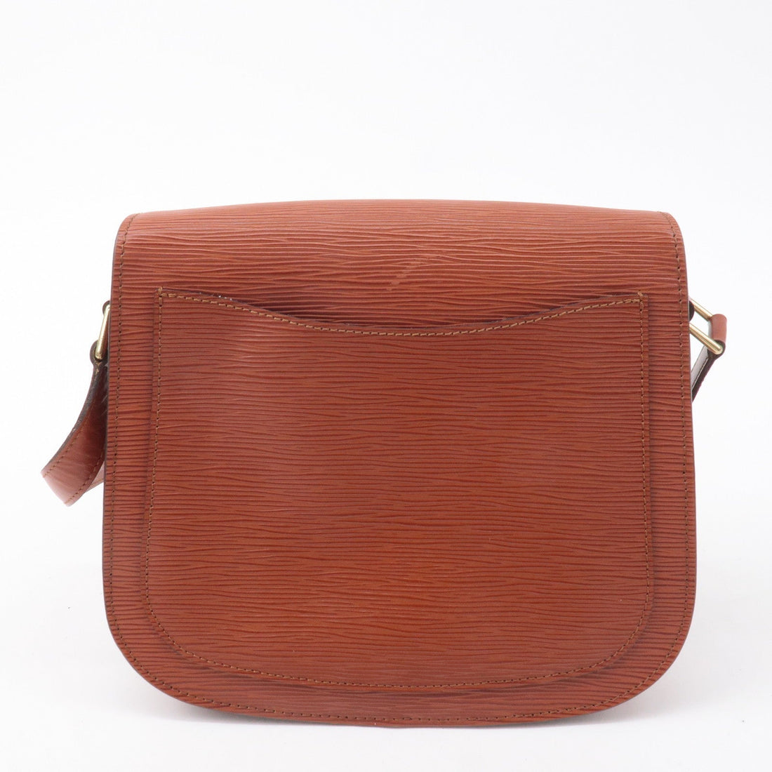 Louis Vuitton Epi Saint Cloud Shoulder Bag Kenya Brown M52193