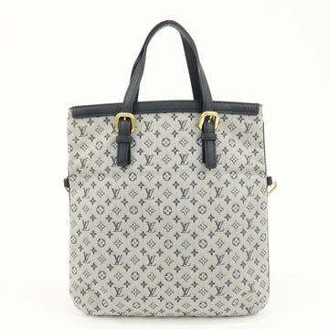 Louis Vuitton Monogram Mini Francoise Shoulder Bag Blue M92208