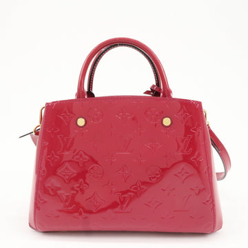Louis Vuitton Monogram Vernis Montaigne BB Hand Bag M50172