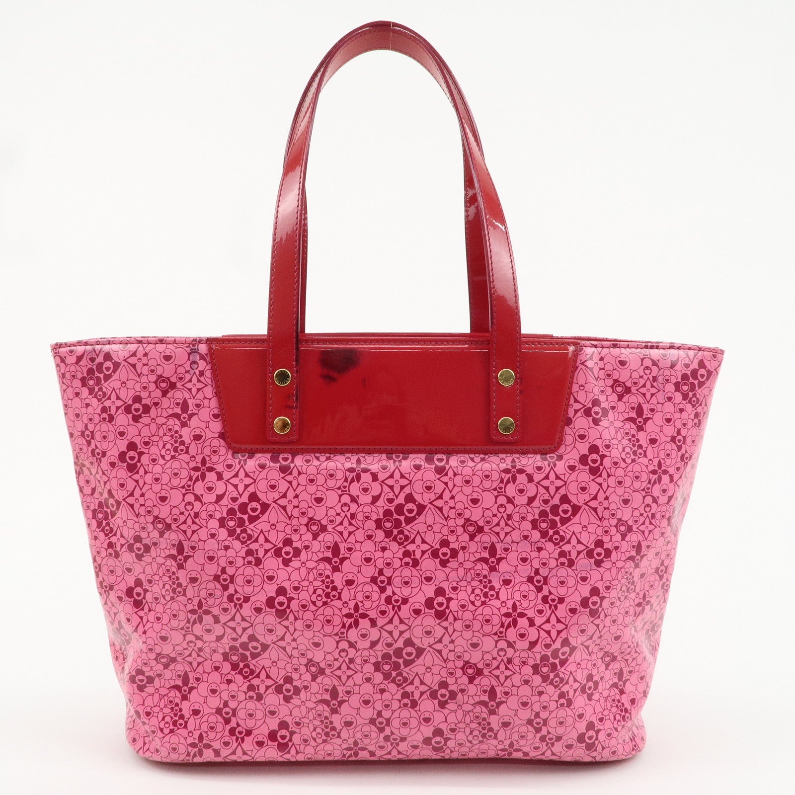 Louis Vuitton Cosmic Blossom PM Tote Bag Rose Pink Murakami M93160