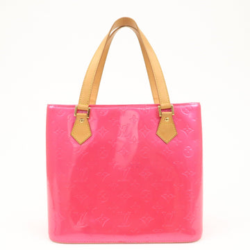 Louis Vuitton Monogram Vernis Houston Tote Bag Fuchsia Pink M91219