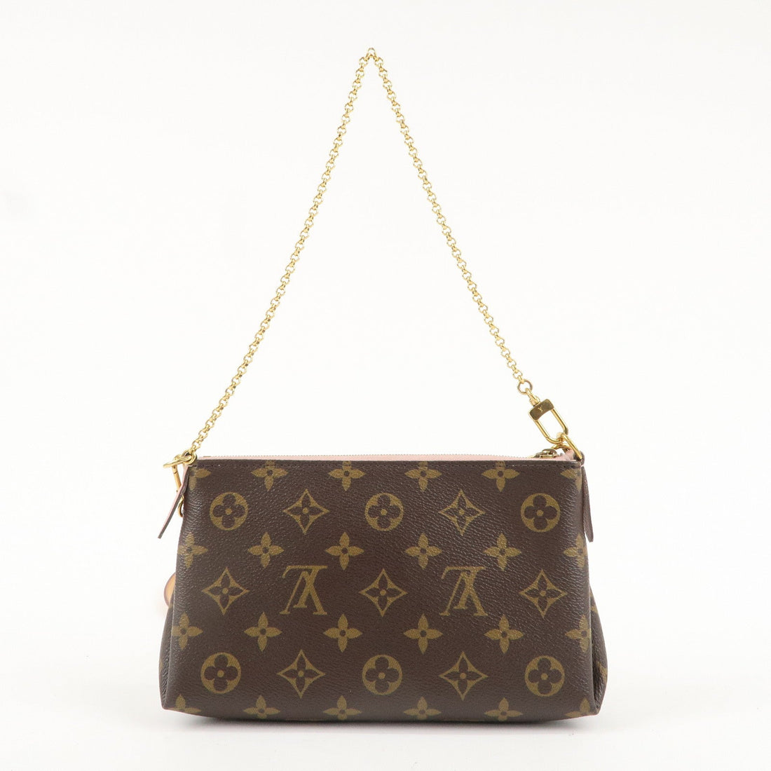 Louis Vuitton Monogram Pallas Clutch 2Way Shoulder Bag Pink M44037