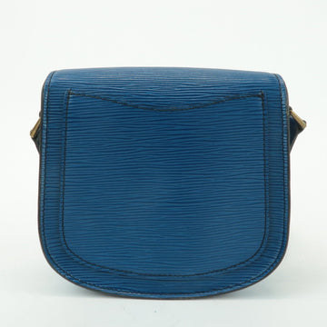 Louis Vuitton Epi Mini Saint Cloud Shoulder Bag Blue M52215