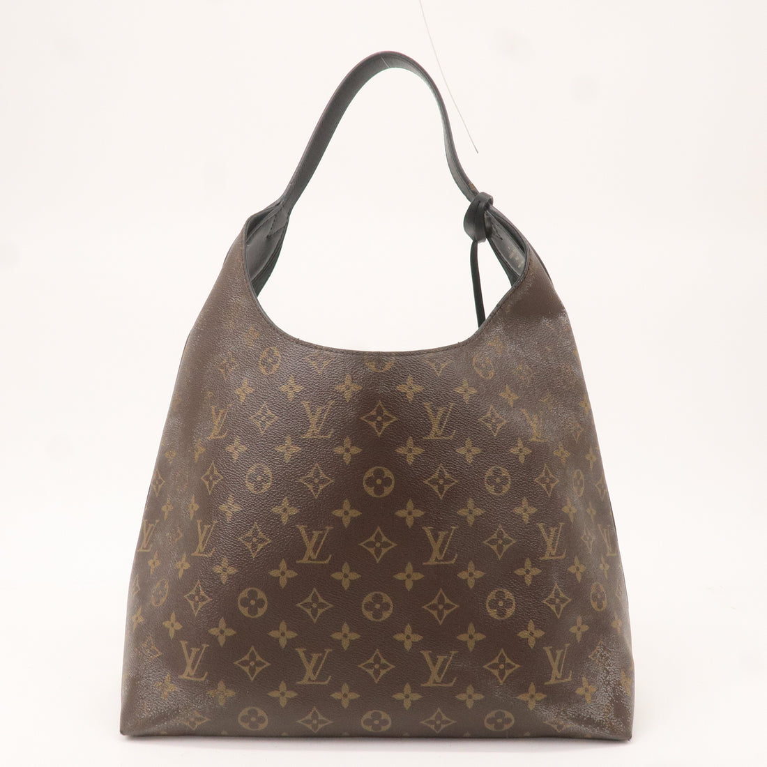 Louis Vuitton Monogram Flower Hobo Shoulder Bag Brown M43545