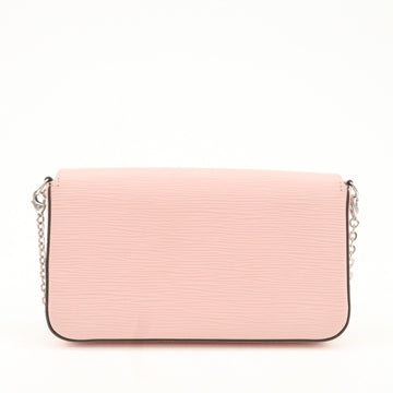 Louis Vuitton Epi Pochette Felicie Shoulder Bag Rose M62467