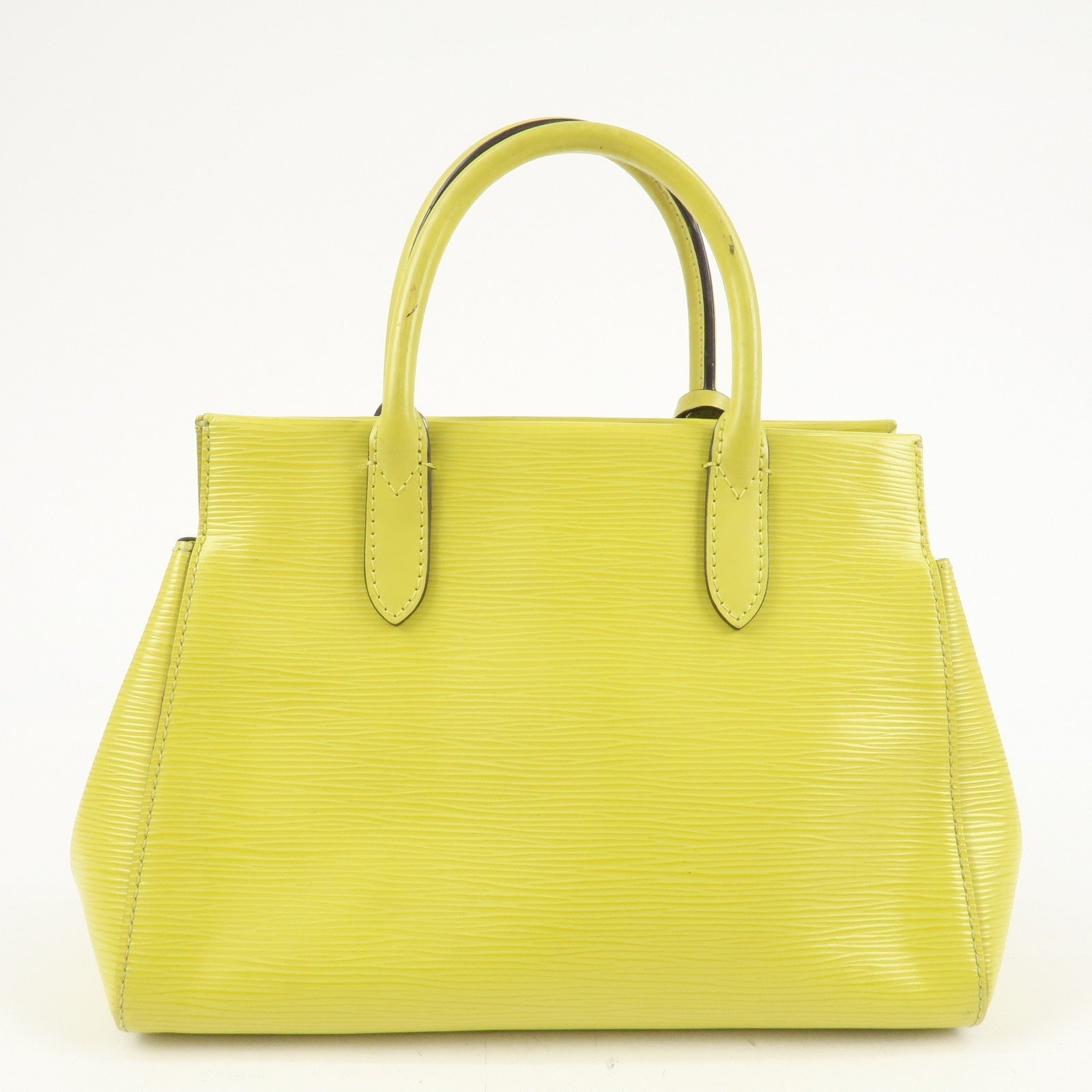 Louis Vuitton Epi Marly BB 2Way Bag Hand Bag Pistache M94617