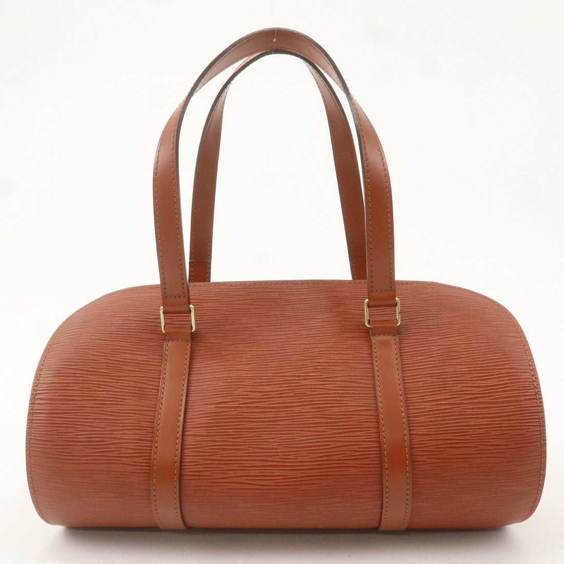 Louis Vuitton Epi Soufflot Shoulder Bag Kenya Brown M52223