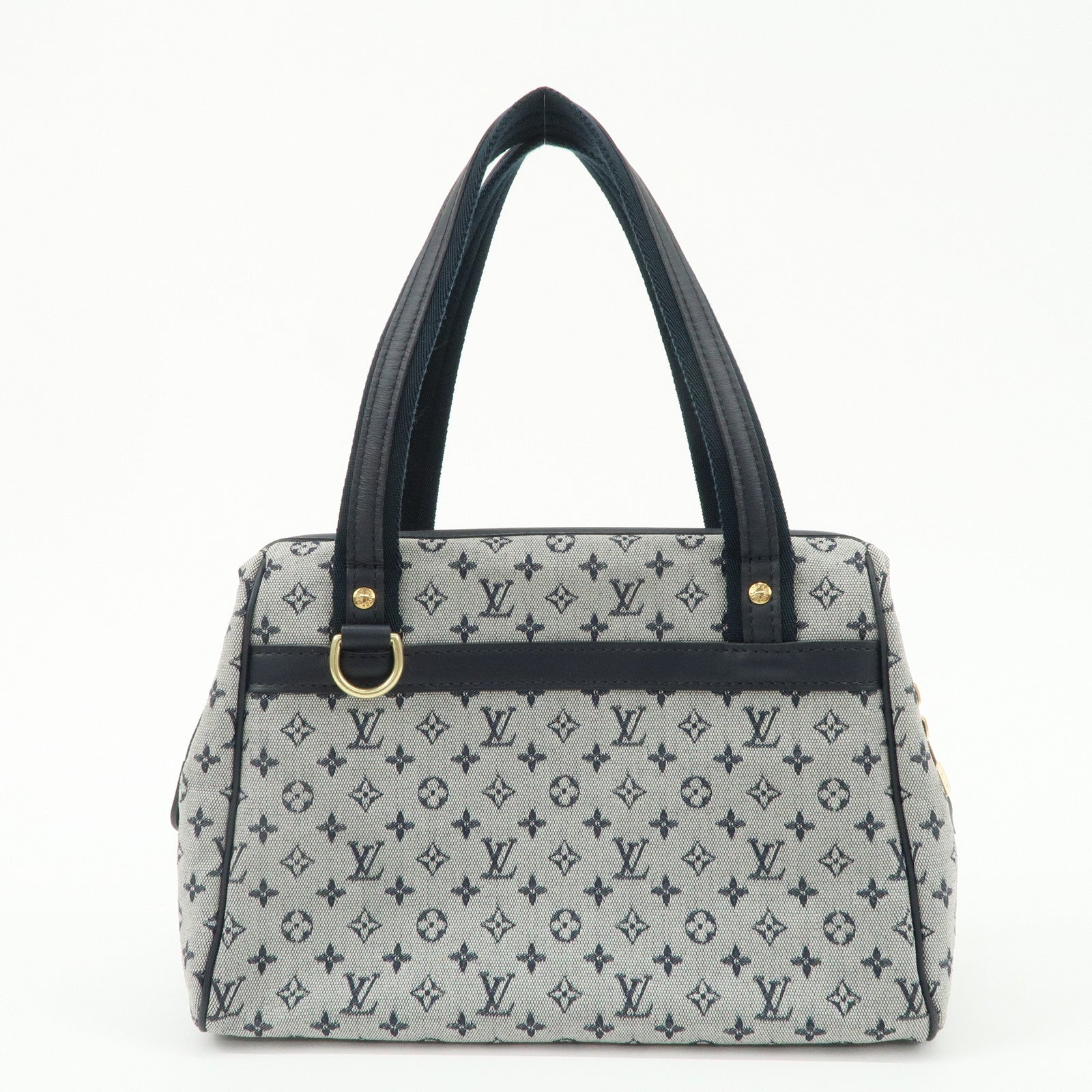Louis Vuitton Monogram Mini Josephine PM Hand Bag Blue M92214