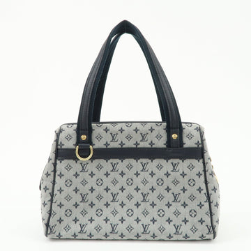 Louis Vuitton Monogram Mini Josephine PM Hand Bag Blue M92214