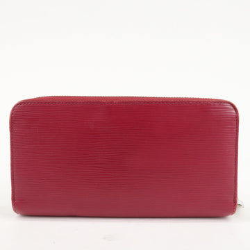 Louis Vuitton Epi Zippy Wallet Zip Around Wallet Fuchsia M60305