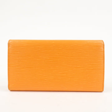 Louis Vuitton Epi Porte Tresor International Mandarin M6338H