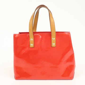 Louis Vuitton Monogram Vernis Lead PM Hand Bag Fuchsia Pink M91221