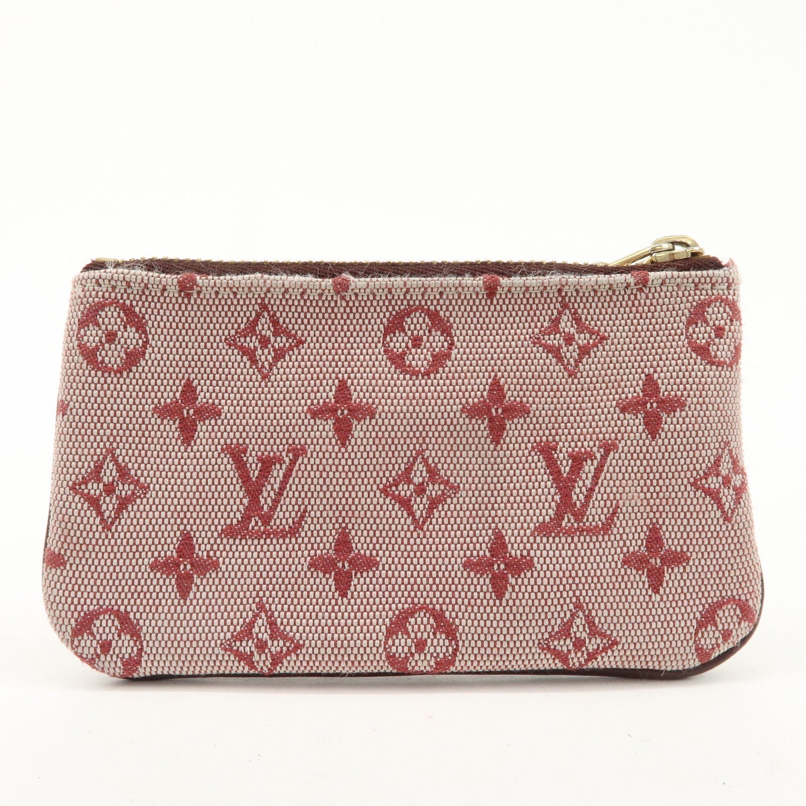 Louis Vuitton Monogram Mini Pochette Cles Coin Case Cerise M92238