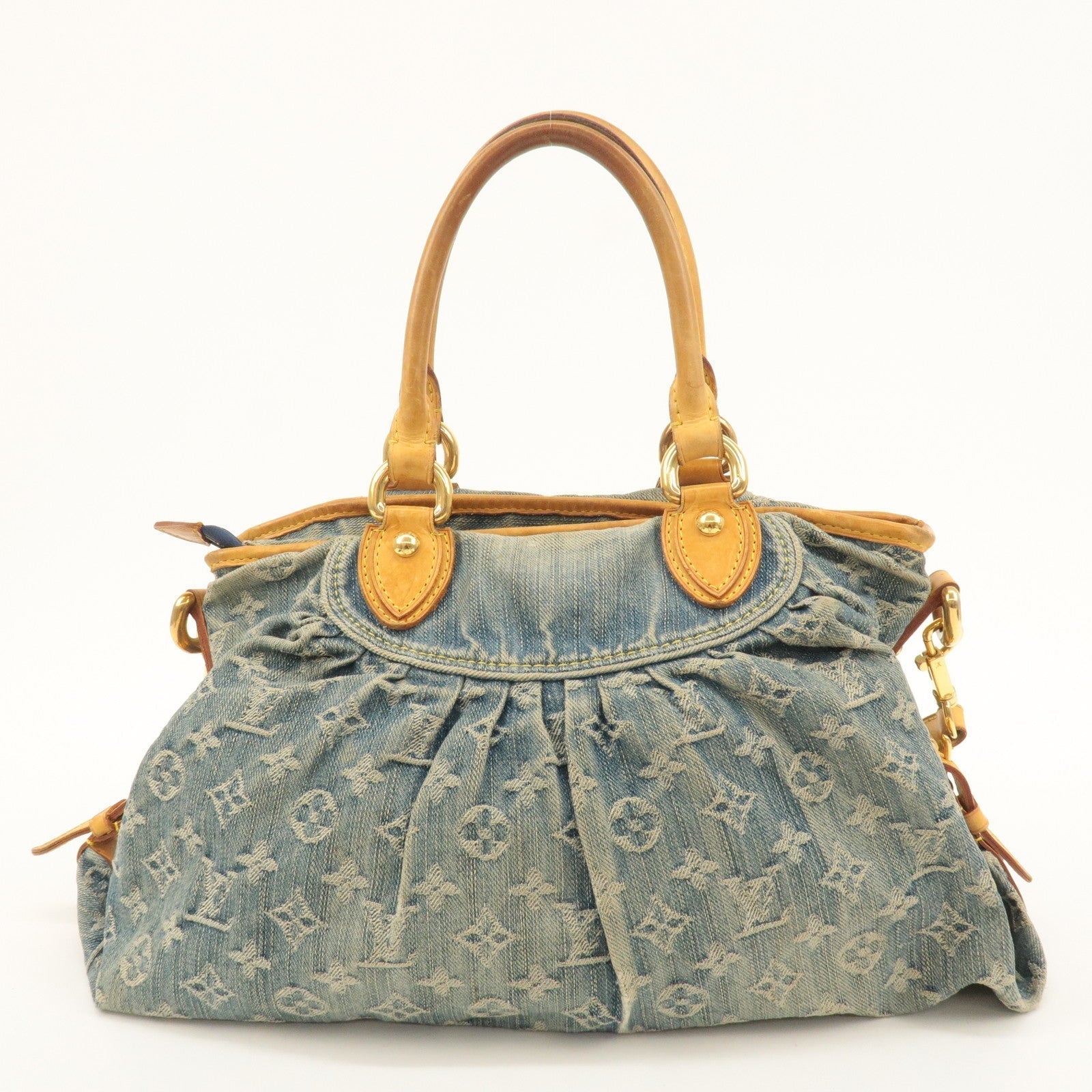 Louis Vuitton Monogram Denim Neo Cabby MM 2Way Bag M95349