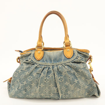 Louis Vuitton Monogram Denim Neo Cabby MM 2Way Bag M95349