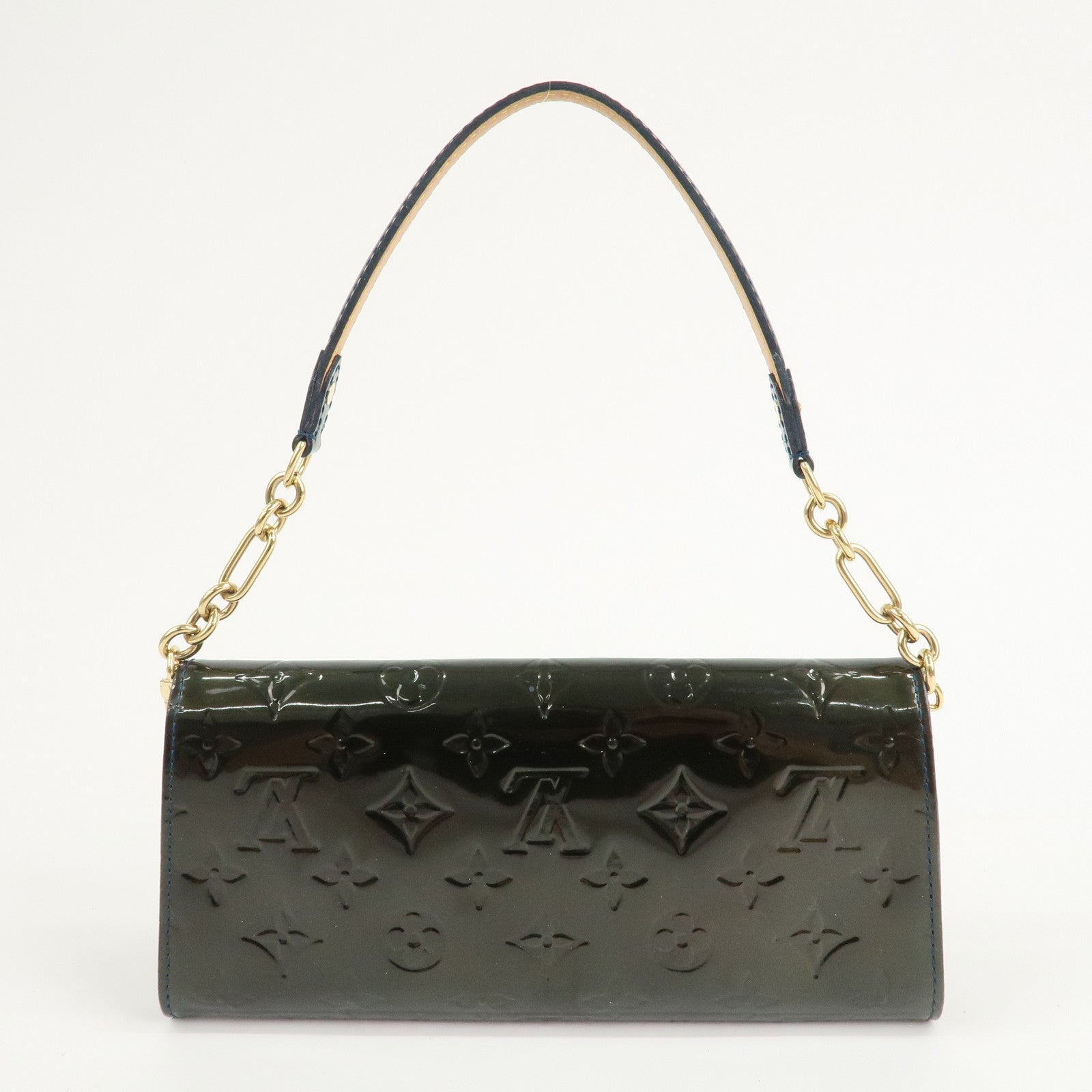 Louis Vuitton Monogram Vernis Sunset Bluebird Shoulder Bag M93680