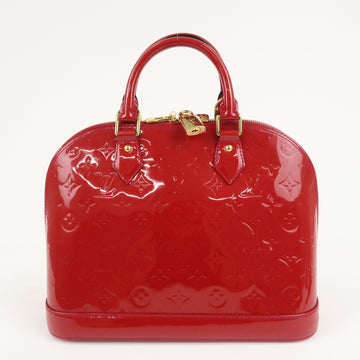 Louis Vuitton Monogram Vernis Alma PM Rose Indien Hand Bag M91770