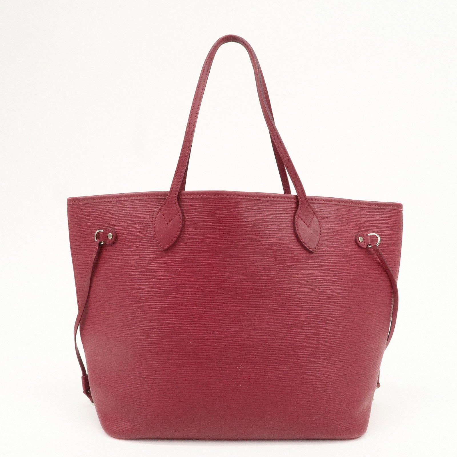 Louis Vuitton Epi Neverfull MM Shoulder Bag Fuchsia M40882