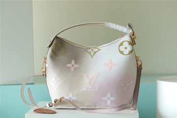 LV Neverfull MM Monogram Canvas Sunset Kaki For Womtlm,  Shoulder and Crossbody Bags 9.4in/24cm LV M59861