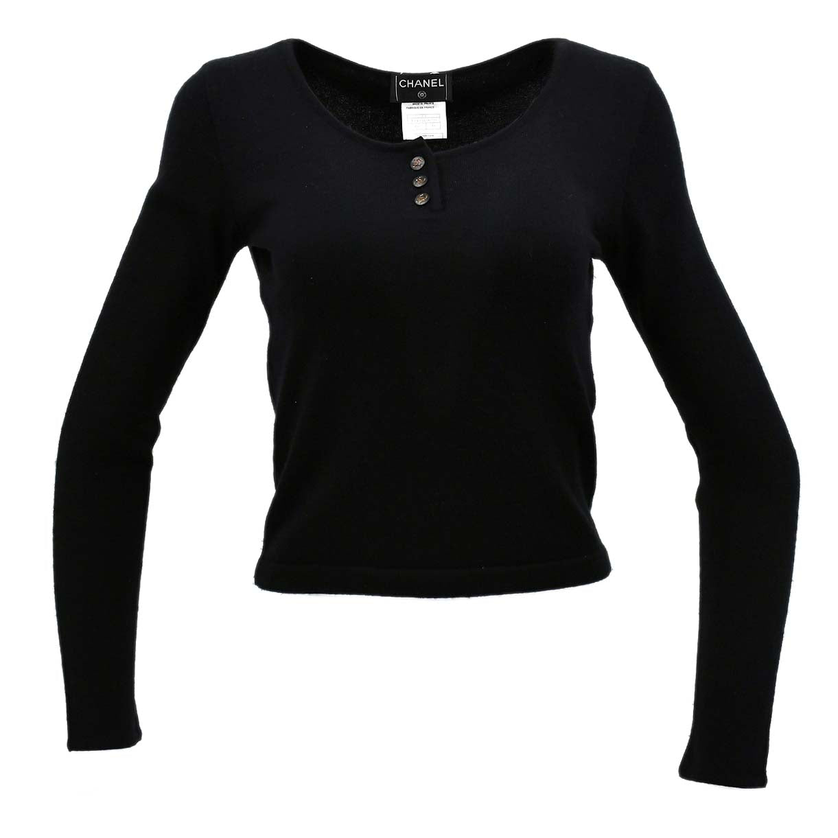 Chanel Sweater Black 00A #38