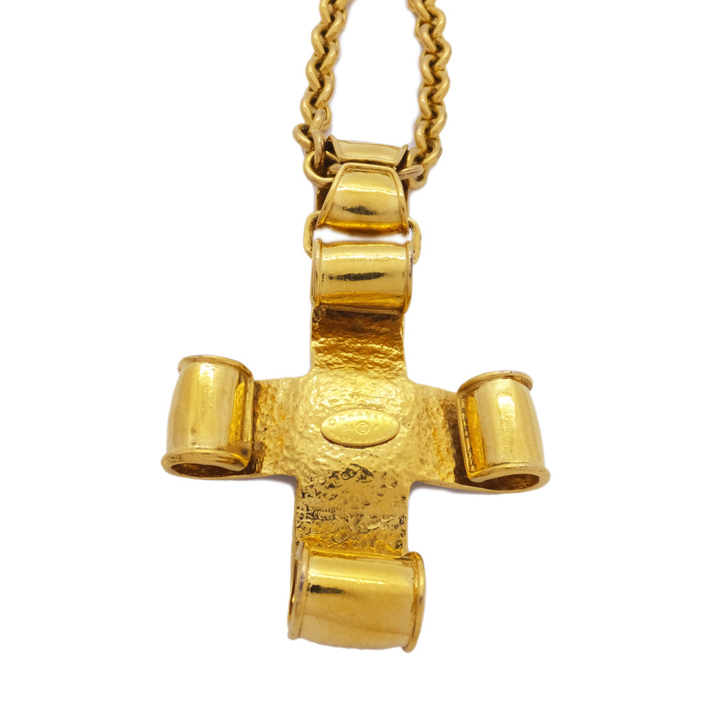 ?Chanel?Chanel necklace g cross CC Coco 94P accessories long pendant fashion ladies small necklace square quality weda