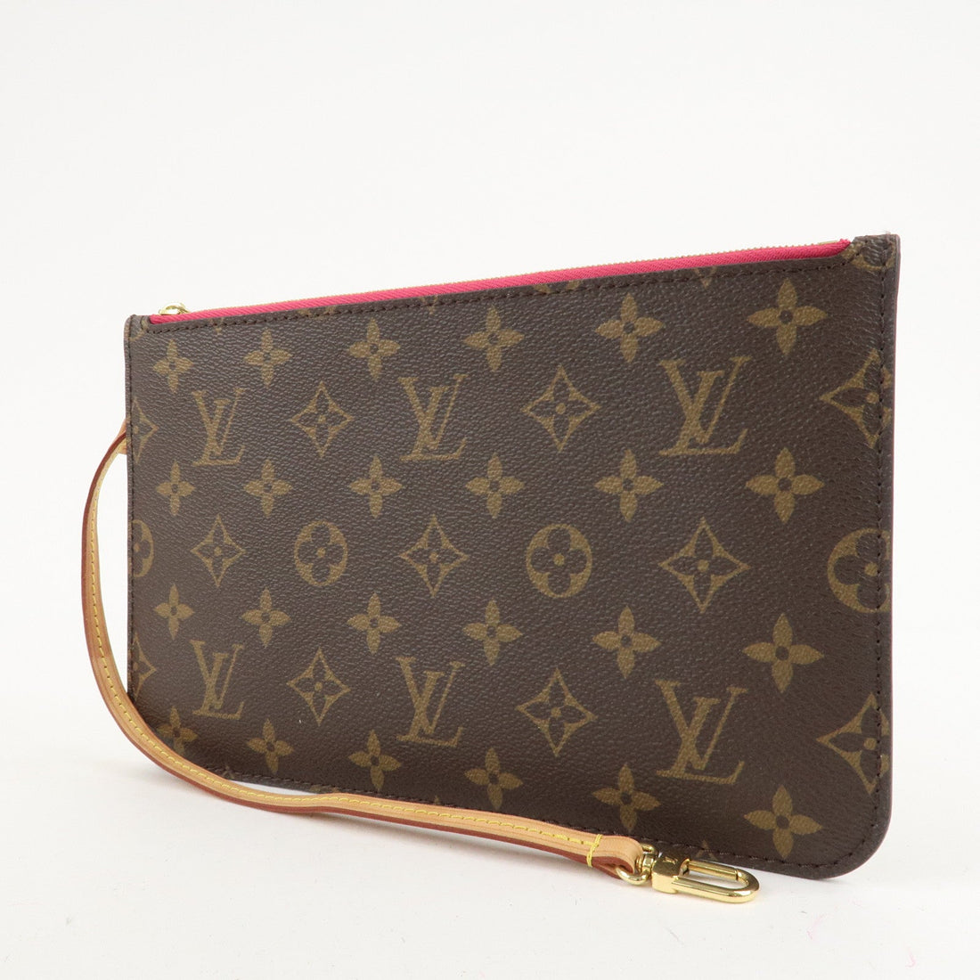 Louis Vuitton Monogram Pouch for Neverfull MM Brown