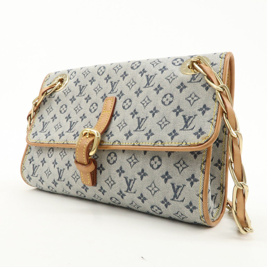 Louis Vuitton Monogram Mini Camille Shoulder Bag Blue M92002