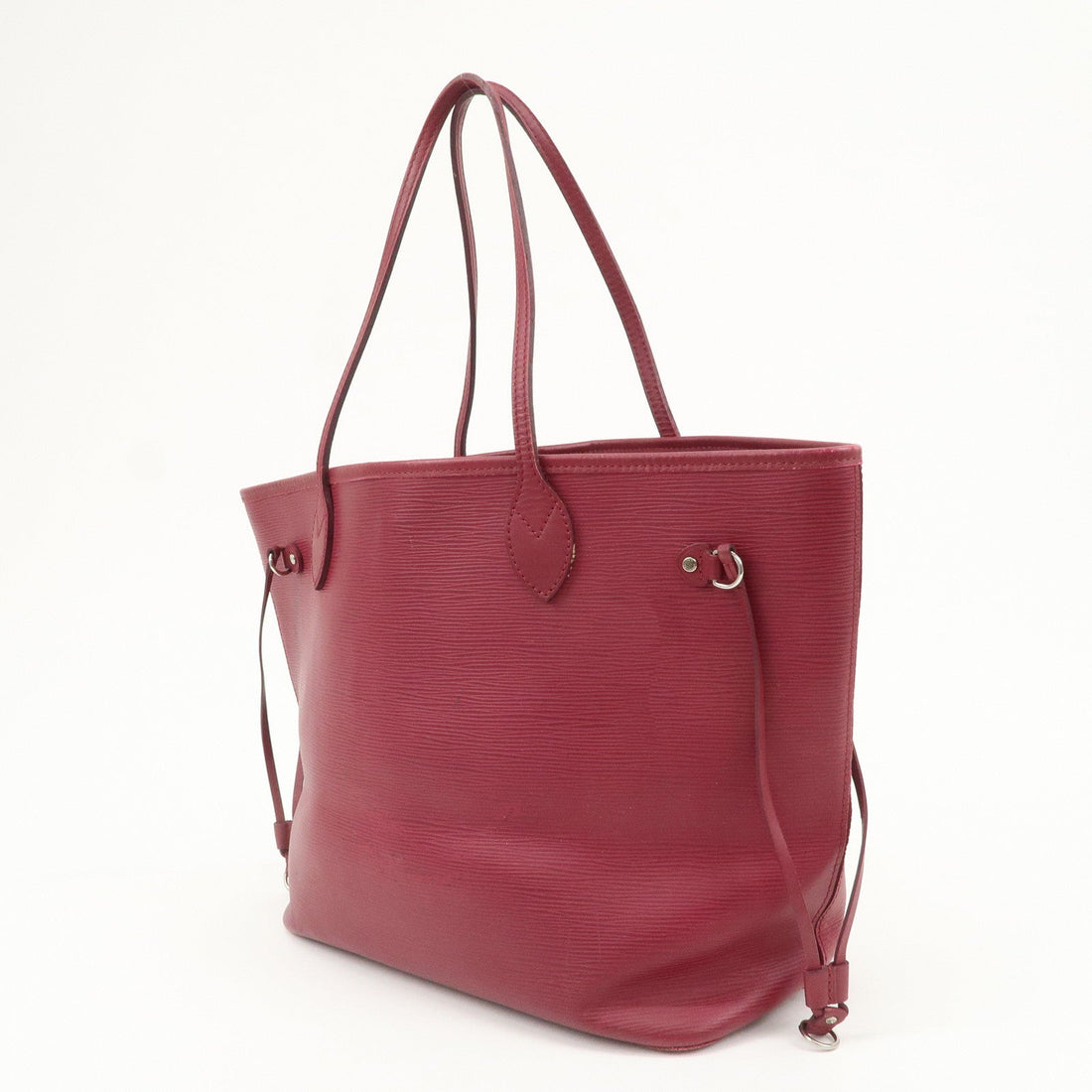Louis Vuitton Epi Neverfull MM Shoulder Bag Fuchsia M40882