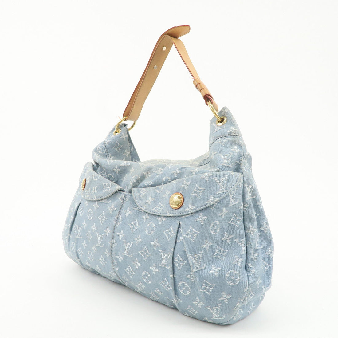 Louis Vuitton Monogram Denim Daily GM Shoulder Bag M40492
