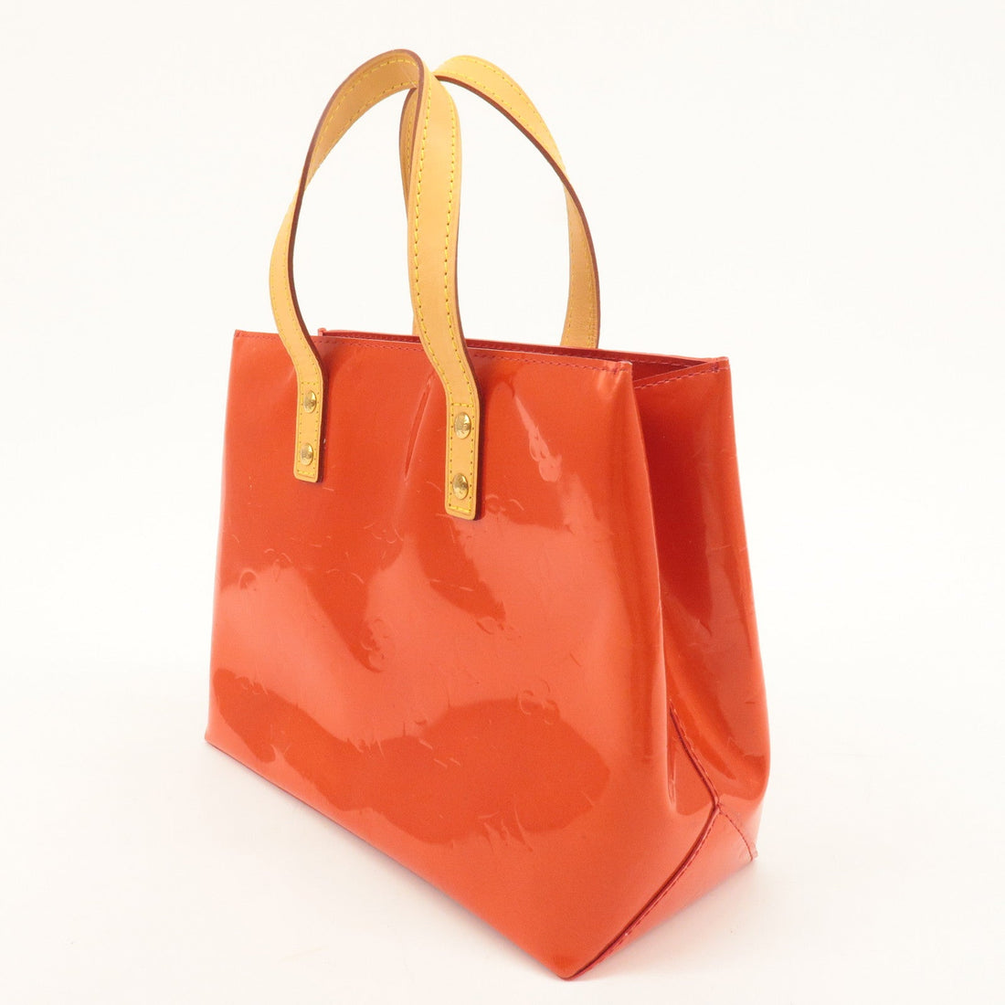 Louis Vuitton Monogram Vernis Lead PM Hand Bag M91088 Rouge