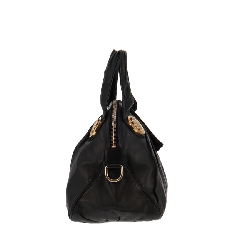 Gucci Hysteria Shoulder Bag Dark Green Leather GH