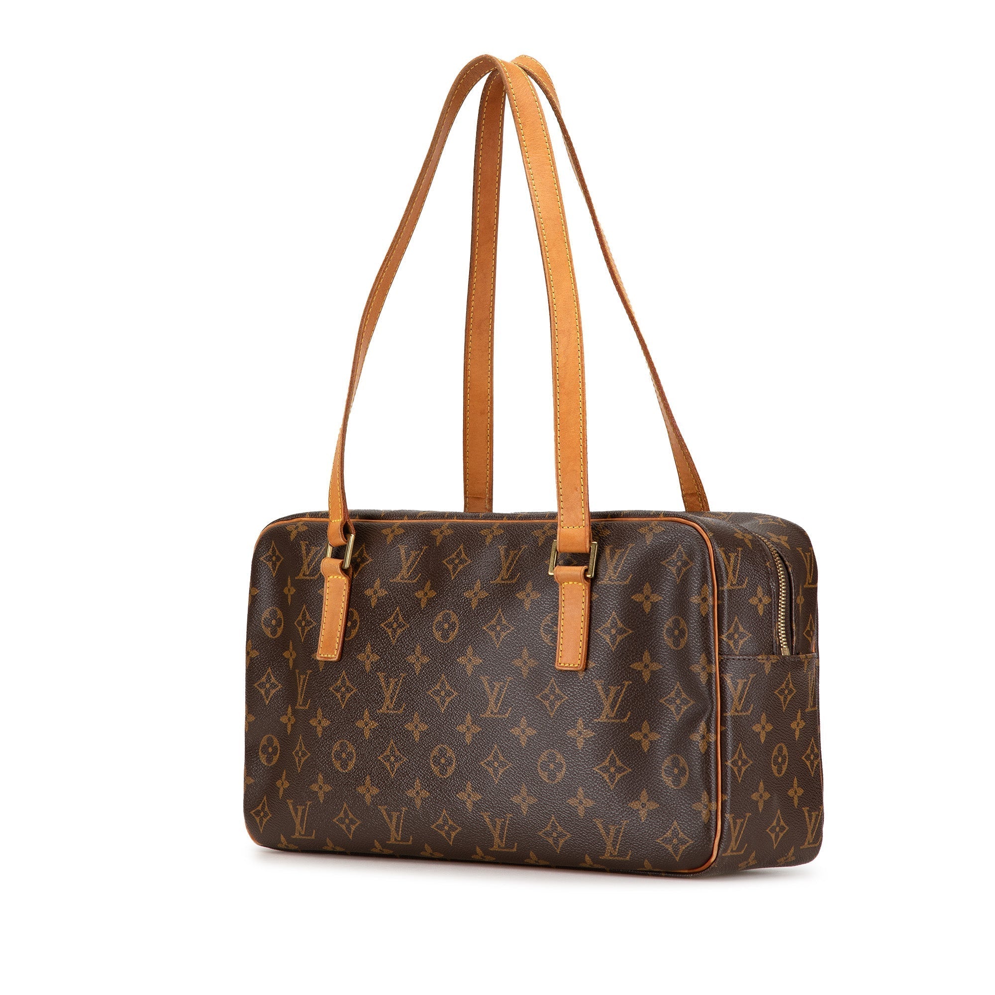 Brown Louis Vuitton Monogram Cite GM Shoulder Bag