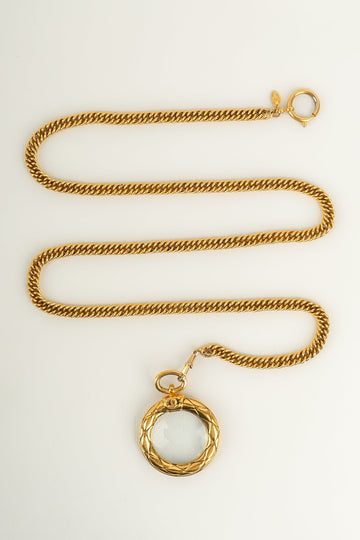 Collier loupe Chanel 1980s