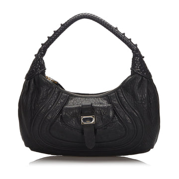 Fendi Black Others Leather Spy Shoulder Bag Italy