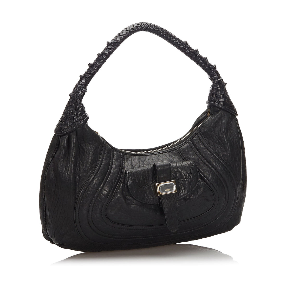 Fendi Black Others Leather Spy Shoulder Bag Italy